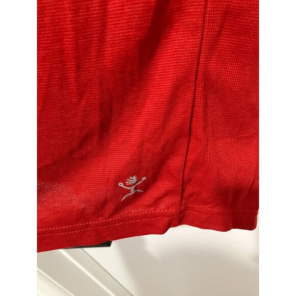 Body-Sensors by Terramar Men's Qwik Dry T-Shirt, Red, Size XL - Picture 2 of 4